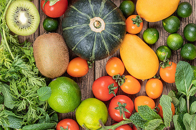 水果蔬菜背景圖片